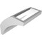 Ekena Millwork 5 1/2-in. W x 6-in. D x 6-in. H Thorton Architectural Grade PVC Knee Brace BRCP055X06X06THR - alternate 2